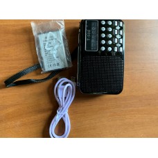 Rechargeable radio usb sd mp3 player