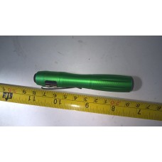 flashing light green