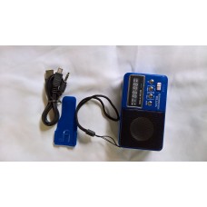 radio usb blue 